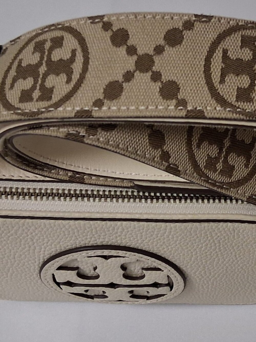Tory Burch Miller Mini Crossbody Bag New Ivory - Picture 5 of 9